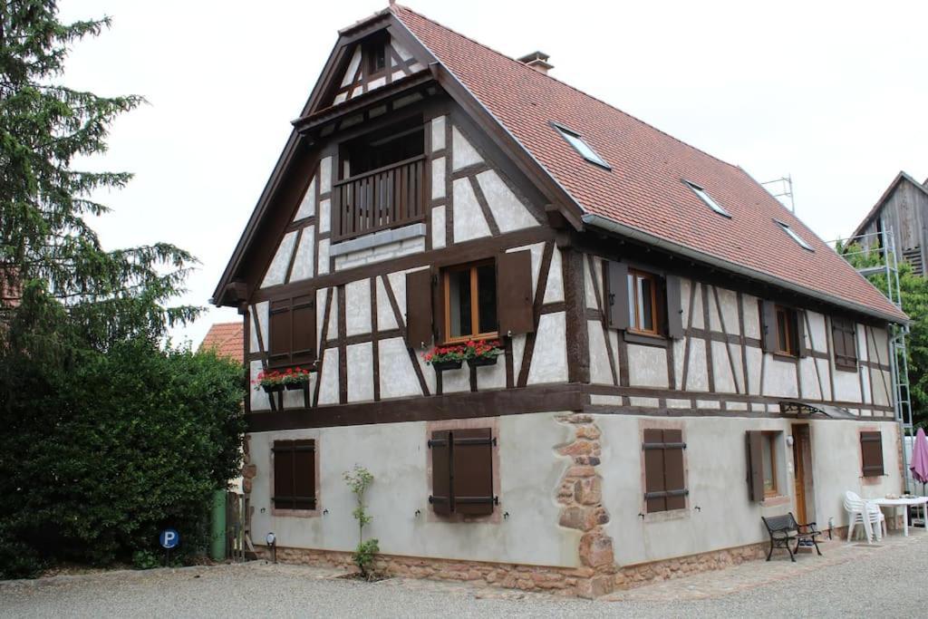 Spacieux Duplex 1 A 6 Personnes Ebersheim Exteriér fotografie